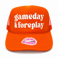 GAMEDAY & FOREPLAY TRUCKER HAT