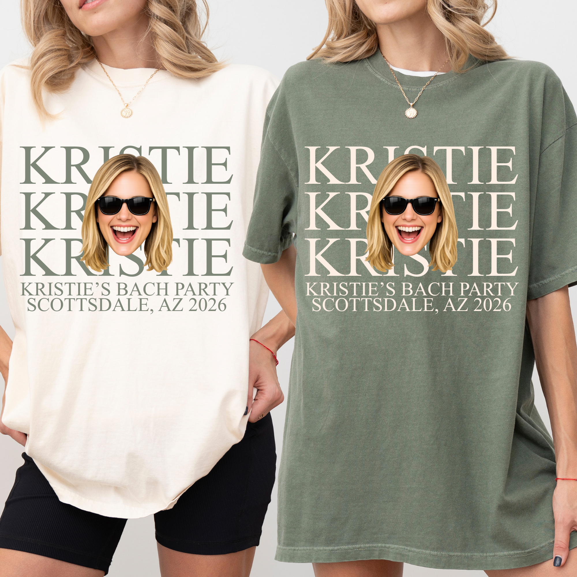 Chaotic Crew AF – Custom Photo Comfort Colors Group Tees