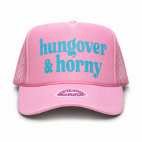 HUNGOVER & HORNY TRUCKER HAT