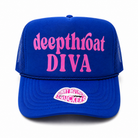 DEEPTHROAT DIVA TRUCKER HAT
