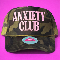 ANXIETY CLUB TRUCKER HAT