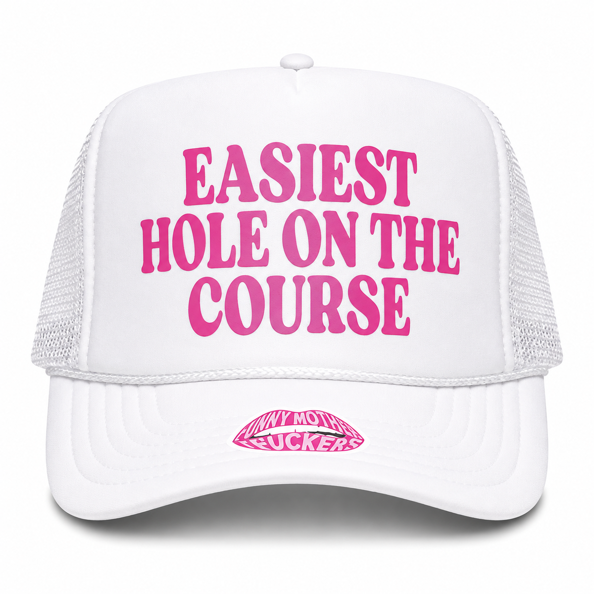 EASIEST HOLE ON THE COURSE TRUCKER HAT | FUNNY TRUCKER HAT