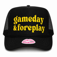 GAMEDAY & FOREPLAY TRUCKER HAT