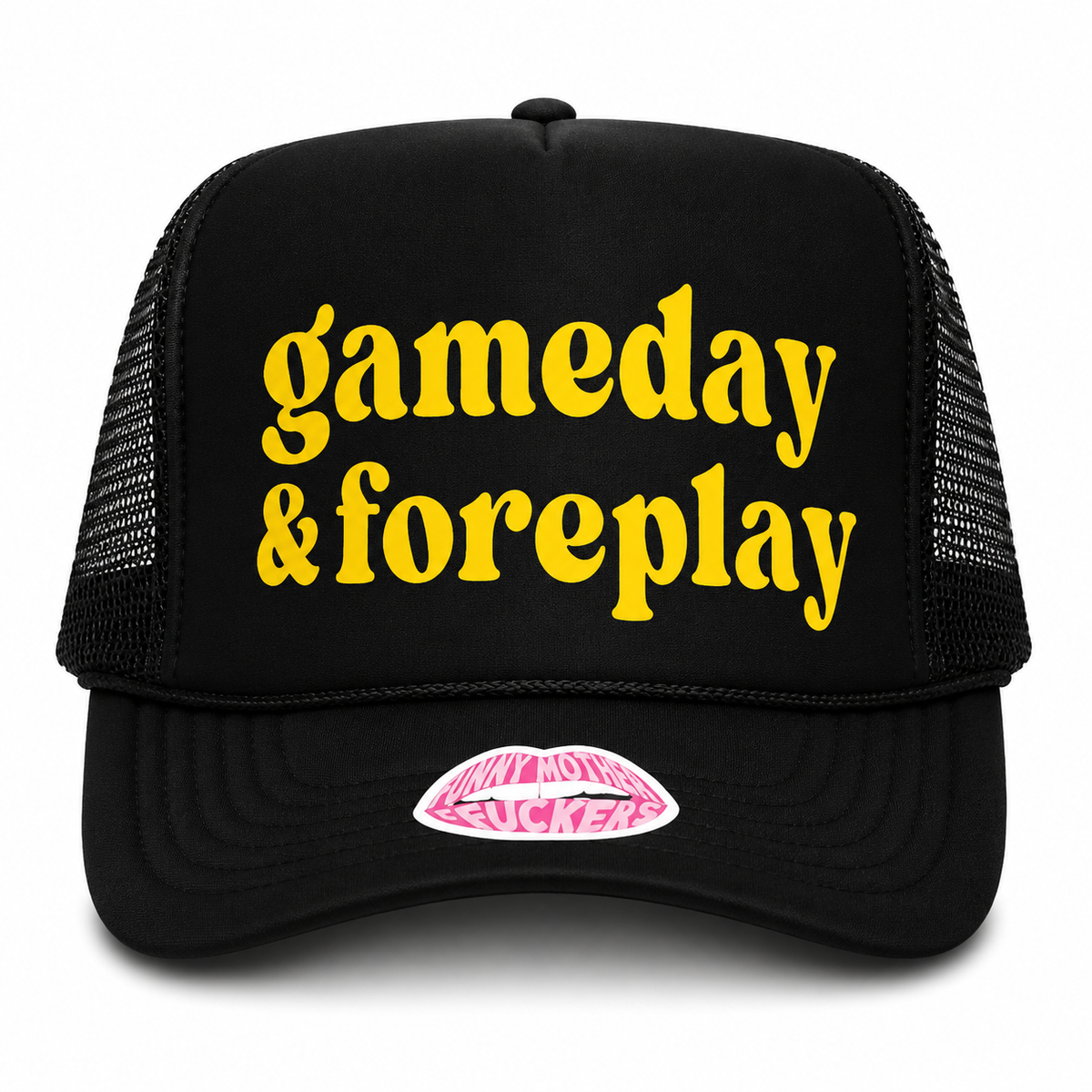 GAMEDAY & FOREPLAY TRUCKER HAT