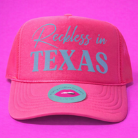 RESTLESS IN TEXAS TRUCKER HAT