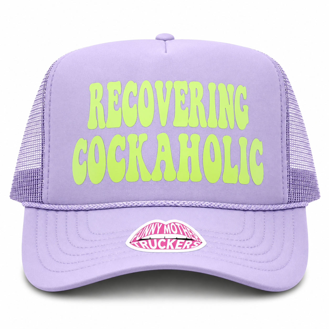 RECOVERING COCKAHOLIC TRUCKER HAT