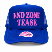 END ZONE TEASE TRUCKER HAT
