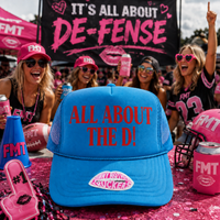 ALL ABOUT THE D! TRUCKER HAT