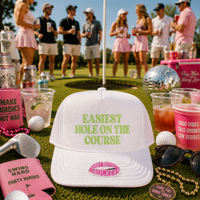 EASIEST HOLE ON THE COURSE TRUCKER HAT