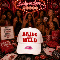 BRIDE GONE WILD TRUCKER HAT