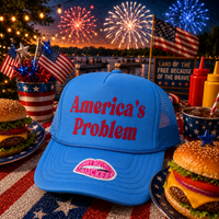 AMERICA'S PROBLEM TRUCKER HAT