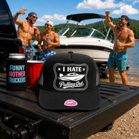 I HATE PULLING OUT TRUCKER HAT