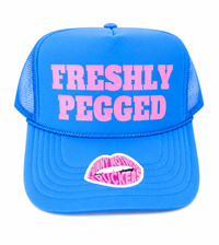 FRESHLY PEGGED TRUCKER HAT