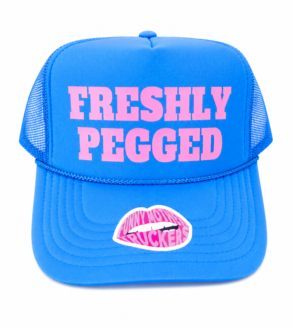 FRESHLY PEGGED TRUCKER HAT