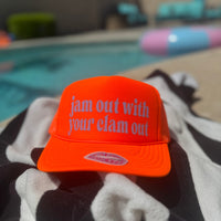 JAM OUT WITH YOUR CLAM OUT TRUCKER HAT