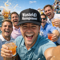 WASTE(D) MANAGEMENT TRUCKER HAT