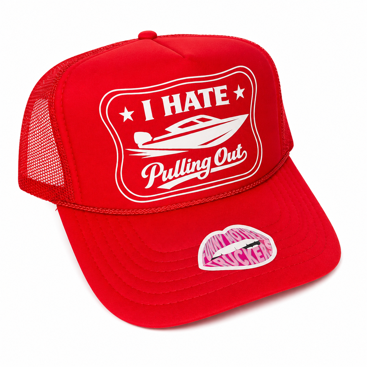I HATE PULLING OUT TRUCKER HAT