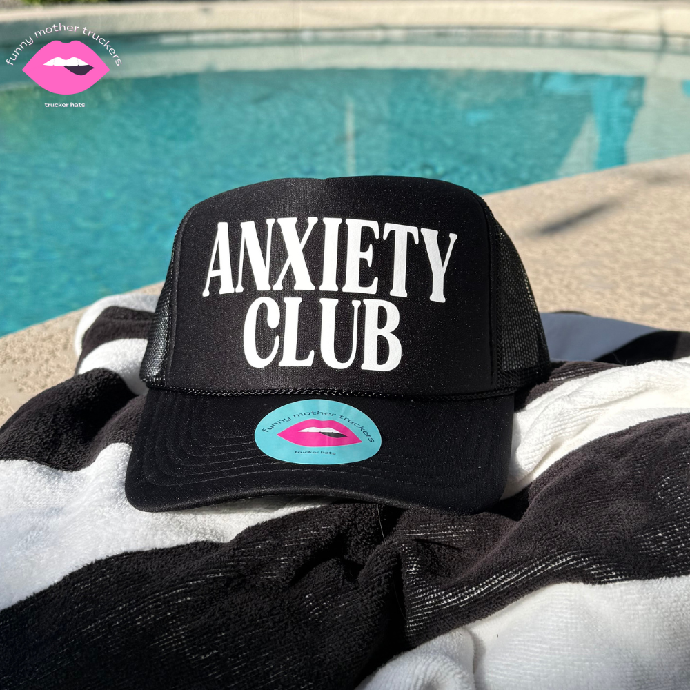 ANXIETY CLUB TRUCKER HAT
