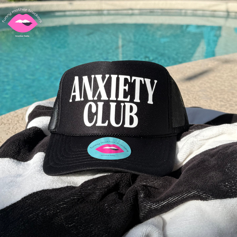 ANXIETY CLUB TRUCKER HAT