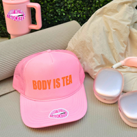 BODY IS TEA TRUCKER HAT