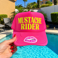 MUSTACHE RIDER | FUNNY TRUCKER HAT