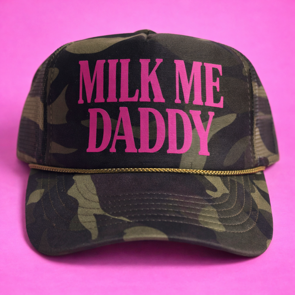MILK ME DADDY TRUCKER HAT