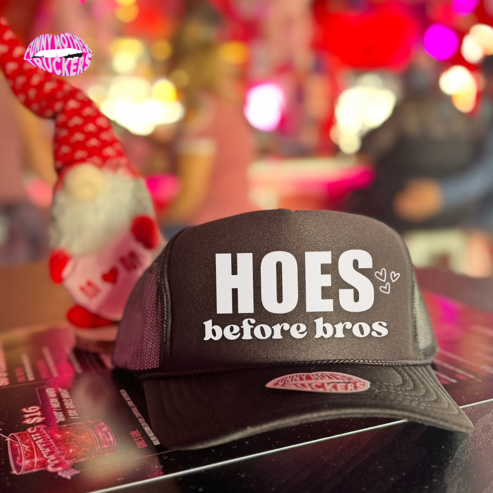 HOES BEFORE BROS TRUCKER HAT