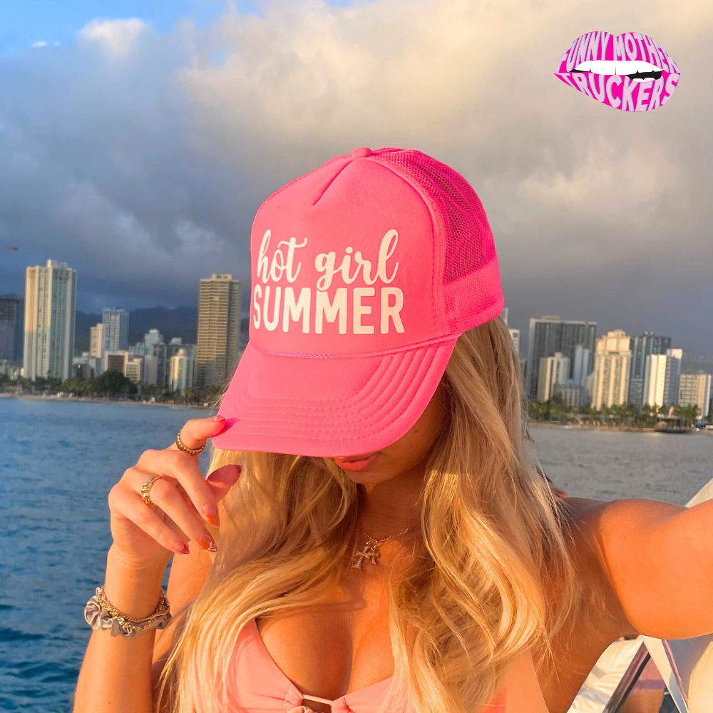 HOT GIRL SUMMER TRUCKER HAT