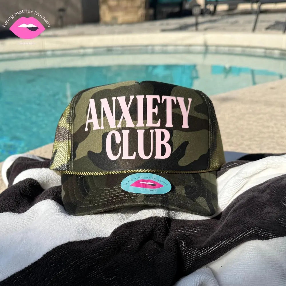 ANXIETY CLUB TRUCKER HAT