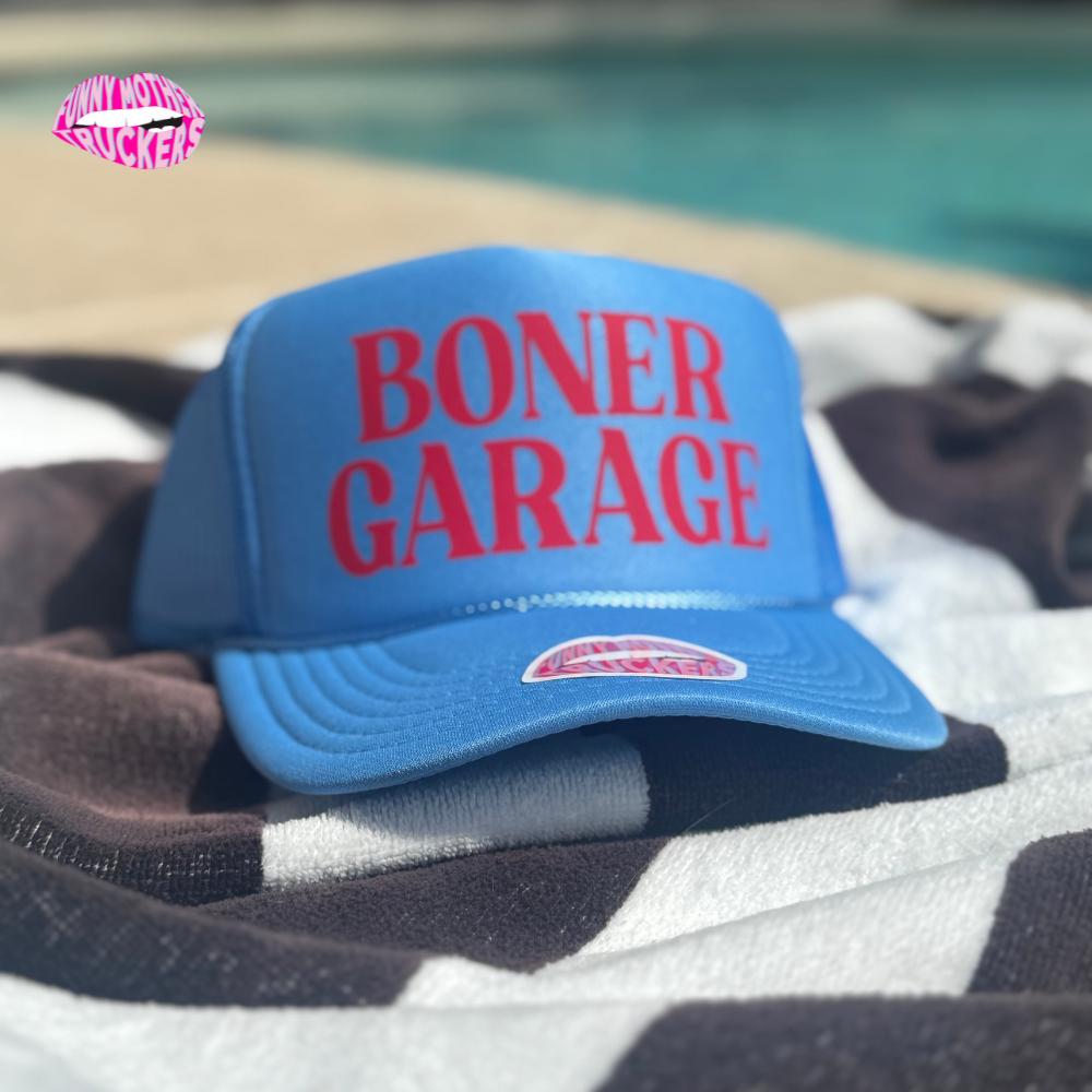 BONER GARAGE TRUCKER HAT