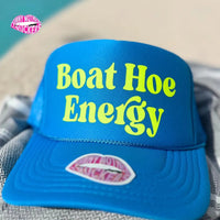 BOAT HOE ENERGY TRUCKER HAT
