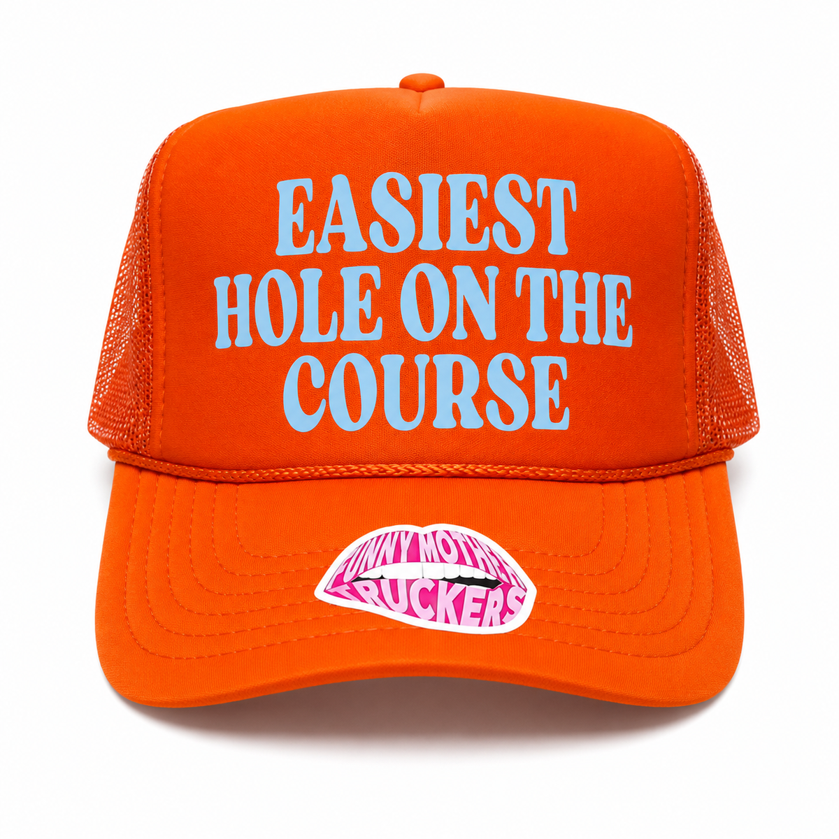 EASIEST HOLE ON THE COURSE TRUCKER HAT | FUNNY TRUCKER HAT