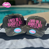 I MAY BE A HANDFUL BUT so are my tits TRUCKER HAT