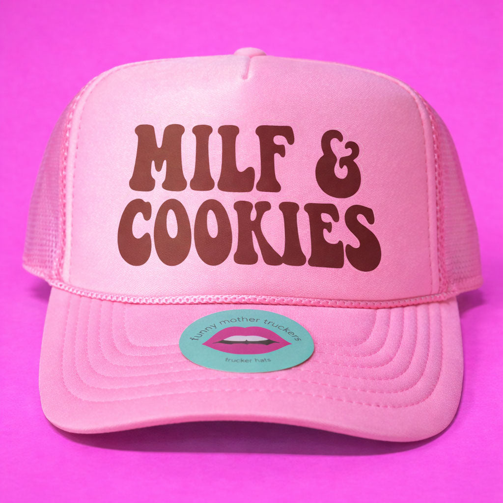 MILF & COOKIES TRUCKER HAT