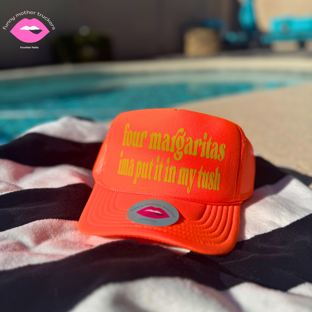 NEON PACK Margarita Roulette Trucker Hat 4-Pack – The Ultimate Party Starter