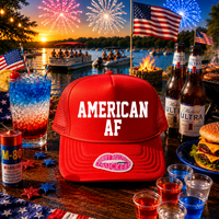 AMERICAN AF TRUCKER HAT