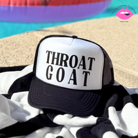 THROAT GOAT TRUCKER HAT