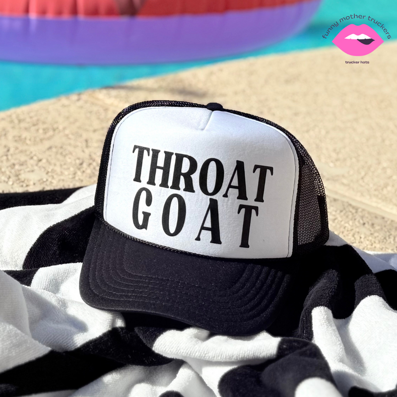 THROAT GOAT TRUCKER HAT