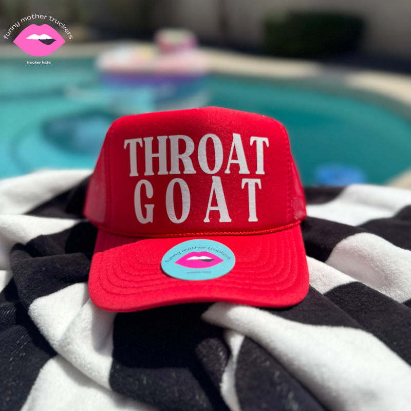 THROAT GOAT TRUCKER HAT