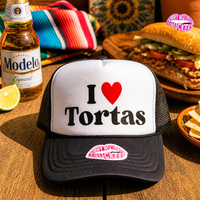 I LOVE TORTAS TRUCKER HAT